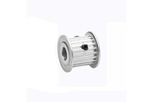 HJZ-US 3M20T Timing Belt Pulley Gear Synchronous Wheel Pitch 3mm Bore 10mm for 15mm Width Belt (Bore:10mm)