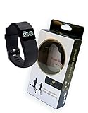 BITWATCH Activity Tracker Bracelet - Fitness and Activity Watch Smart Wristband Wireless Bluetooth Sleep Monitor Step Counter Sports Pedometer and Exercise Band for IOS and Android Smartphones (Black)