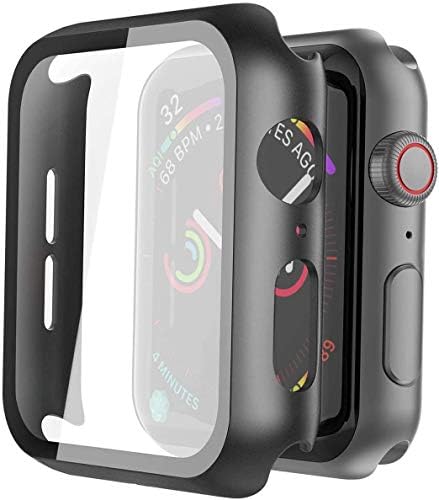 iwatch case Hard PC case with tempered 