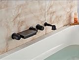 Gowe Wall Mounted Wide Spread Spout Bathtub Faucet