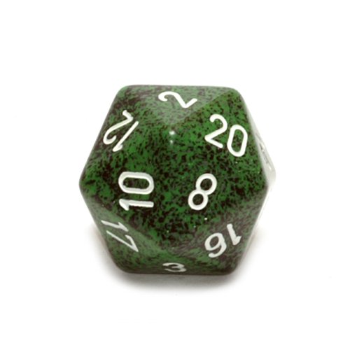 Chessex Jumbo D20 Counter - Speckled 34Mm Dice: Recon by Chessex