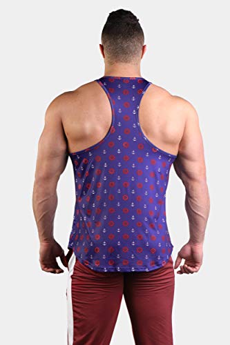 Jed North Bodybuilding Tank Top Gym Stringer Y-Back Muscle Racerback