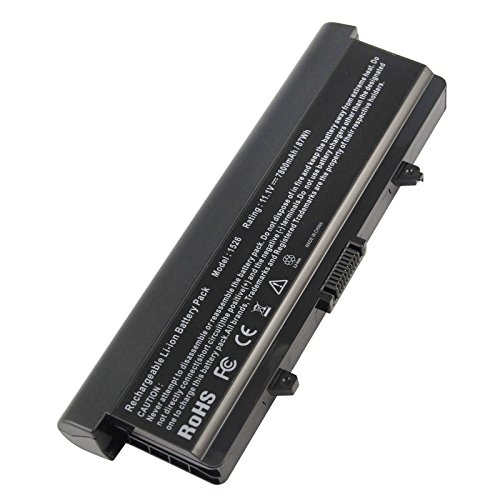AC Doctor INC Battery for Dell Inspiron 1545 1526 1525 PP41L PP29L Series Laptop Battery,Fits P/N:GP952 GW252 7800mAh/11.1V/9-Cells