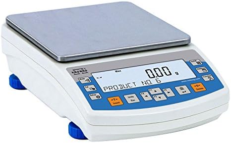 Radwag PS 2100.R2 Standard Precision Balance, 2100 Gram Load Capacity, 0.01 Gram Readability