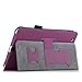 MoKo LG G Pad 8.3 Case - Slim Folding Cover Case with Built-in Hand Strap & Stylus Pen Loop for LG G Pad 8.3 Inch V500/V510 Tablet, PURPLE (With Smart Cover Auto Wake / Sleep)