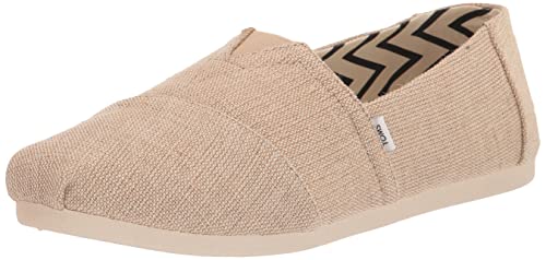 TOMS Men’s Alpargata Loafer Flat, Natural Undyed, 10.5