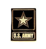 US Army Insignia With Star Lapel Hat Pin Gift Military PPM650