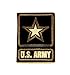 US Army Insignia With Star Lapel Hat Pin Gift Military PPM650