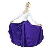 Danzcue Womens Long Full Circle Dance Skirt