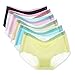 IHHASD 6 Packs Soft Womens Invisible Underwear Seamless Sexy Briefs Panties(XXL)
