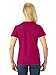 Fruit of the Loom womens 5 oz. 100% Heavy Cotton HD V-Neck T-Shirt(L39VR)-ROYAL-L