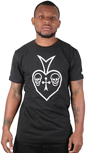 Caviar Cartel Spade and Skull Tee Black