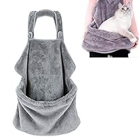 Cheerpet Pet Holding Apron Dog Puppy Bag Outdoor Anti-Stain Travel Sling Shoulder Bag Hand Free Front Pack Chest Carrier Apron