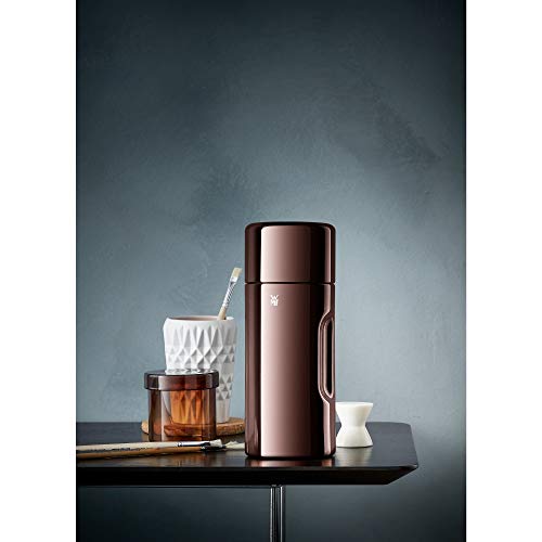 WMF Motion Isolierkanne 0,5l Cromargan Edelstahl, für Tee oder Kaffee, Thermosflasche mit Trinkbecher, hält 24h kalt… – Bild 3