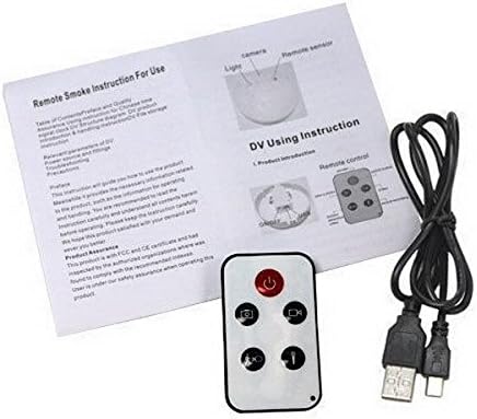 SORCO HD DVR SPY Hidden Camera Smoke Detector Motion Detection Video Recorder Cam