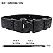 LytHarvest Reinforced 2-Inch Basketweave Web Duty Belt with Loop Inner, Basketweave Duty Belt