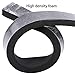 Yotache Foam Insulation Tape 2 Rolls 1 Inch Wide X 3/8 Inch Thick, High Density Foam with Adhesive Tape Self Stick Weather Stripping Thick, Total 13 Feet Long (2 X 6.5 Ft Each)