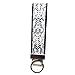 CRIVERS 30PC Key Fob Hardware and Wristlet Sets with Key Rings (1.25 inch)