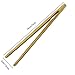 IronBuddy 2 Pack Toast Tongs Bamboo Tongs for Cooking Toast Bread Pickles Tea Bamboo Kitchen Tongs (7 Inch)