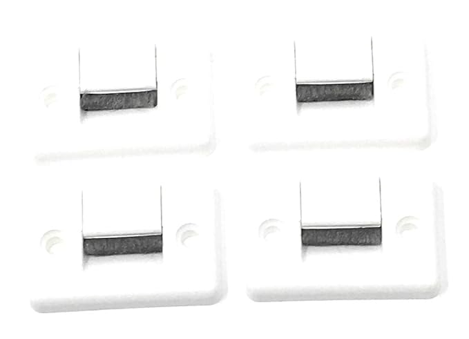 4x Gurtdurchführung maxi bis 23 mm Gurtbreite -4 Stück zweiteilig - kein Gurtausbau nötig