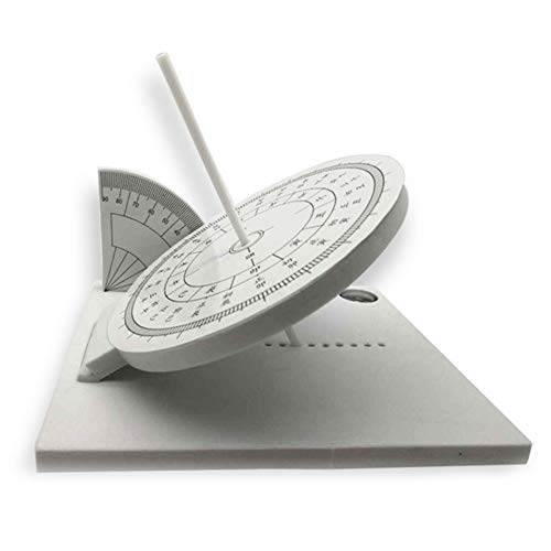 HsgbvictS DIY Sundial Toy DIY Toys DIY Sun Clock Sundial Developing Intellectual Children Science Experiment Toy - Thumbnail 3