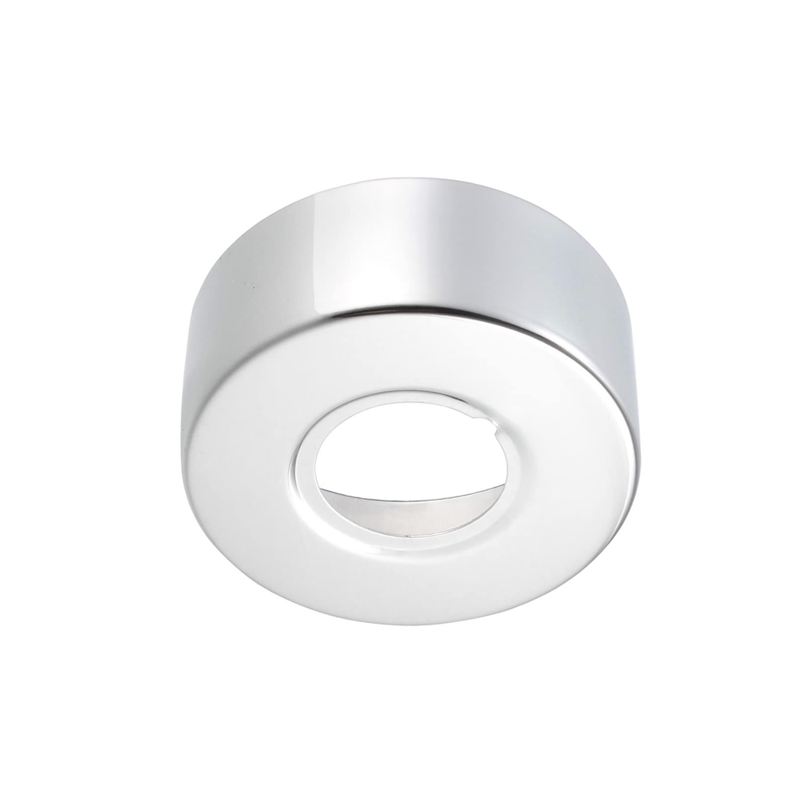 DTGN 61x25mm(DxT) Round Escutcheon Plate - Good for Bathroom Kitchen 25mm Dia Pipe - 201 Stainless Steel Water Pipe Cover - Silver Tone