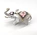 White Elephant Ring Holder Trinket Box Animal Figurine Collectible Large Jewelry Box with Gift Box