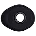 JJC Enlarged Soft Oval Shape Eyecup Eyepiece Eyeshade for Fujifilm Fuji X-T3 X-T2 X-T1 X-H1 GFX 50S (EVF-GFX1) Camera Viewfinder, Replacement for Fuji Eye Cup EC-XH W EC-GFX EC-XT L EC-XT M EC-XT S