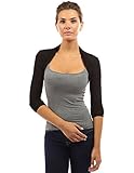 PattyBoutik Women's Long Sleeve Bolero Shrug