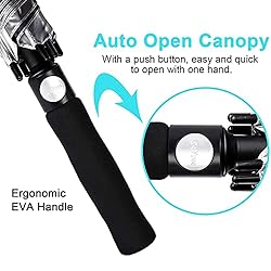 G4Free 47 Inch UV Protection Golf Umbrella Auto