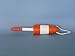 Hampton Nautical Wooden Orange Cape Rock Lobster Trap Buoy, 15