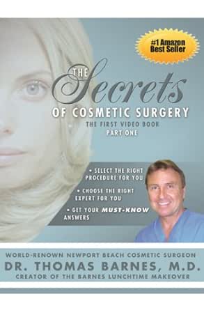 The Secrets Of Cosmetic Surgery The First Videobook Secrets Of