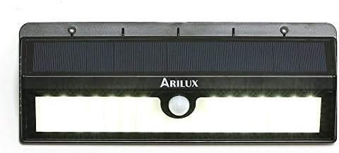 MD Group LED Light Solar Powered 62 LED Outdoor Waterproof IP65 Motion Sensor Wall Lamp