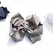 15Pcs 6 Inches Big Bows for Baby Girls Bling Sparkly Sequins Bow Clips Boutique Hair Bows For Girls Kids Children Women Ribbon Bowknot Alligator Hair Clips