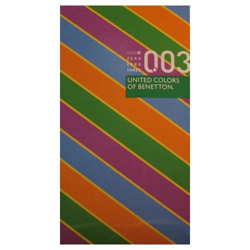 Okamoto BENETTON | Condoms | 003 0.03mm 12pc