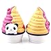 Jumbo Squishies Panda Ice Cream Cone, Slow Rising Scented Rainbow Squishy Toys Stress Relief Giant Squeeze Toys for Kids Adults