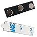 10 Sets Super Strong 2 Piece Triple Magnet Fastener with easy peel Tab and Strong Adhesive Back for Name Tags and Identification Badges