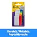 Post-it Tabs, 2 in, Solid, Assorted Colors, Sticks Securely, Removes Cleanly, Great for Binders, Notebooks and File Folders, 6 Tabs/Color, 5 Colors, 30 Tabs/Pack, (686-ROYGB)