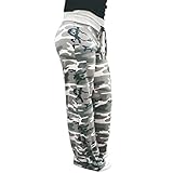 Pants for Womens, FORUU Ladies Summer Printed Drawstring Wide Leg Pants Leggings