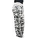 Pants for Womens, FORUU Ladies Summer Printed Drawstring Wide Leg Pants Leggings