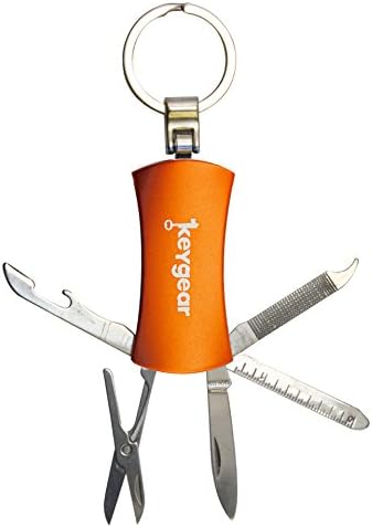 KeyGear 5-in-1 Multi-Tool, Orange