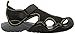 Crocs Men's Swiftwater Mesh Sandal, Black/Charcoal, 10 M US