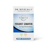 Dr. Mercola Kinetic Culture Yogurt Starter (10 Pack) - Ferment Your Own Yogurt with the Best Probiotics - Great Source of Vitamin K2 + Lactobacillus, Acidophilus and Bifidobacterium for Gut Health