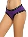 Avidlove Lace Midnight Bow-Tie Panties Women Underwear Hipster Cheeky Women's Lingerie Purple M