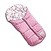 Fairy Baby Universal Baby Stroller Sleeping Bag Footmuff Sack,Pink Love