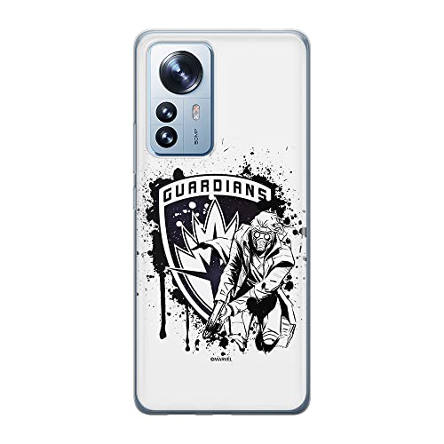 ERT GROUP Handyhülle für Xiaomi 12 PRO Original und offiziell Lizenziertes Marvel Muster Star Lord 002 optimal an die Form des Handy angepasst, hülle aus TPU