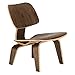 Poly and Bark Isabella Lounge Chair, Walnut