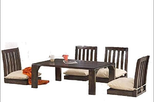 Shilpi Handicrafts Sheesham Wood Japanese Style Low Dining Table Breakfast Table Set Amazon In Home Kitchen