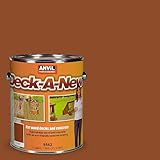 Anvil Deck-A-New Rejuvenates Wood & Concrete Decks Premium Textured Resufacer, Cedar, 1 Gallon