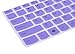 Keyboard Cover Compatible with Lenovo Yoga 720/730 13.3 inch, Yoga 730 15.6 inch, Yoga 720 12.5 inch, Yoga 920 C930 13.9 inch Soft Silicone Protective Skin, Purple